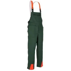 effax Arbeitslatzhose Forstschutz-Latzhose grün 58