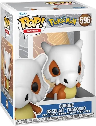 FUNKO POP! - CUBONE 596 ☆ Pokémon ☆ + Free Protector