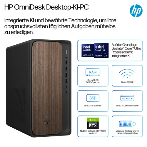 HP Omnidesk Desktop PC M03-0170ng von HP