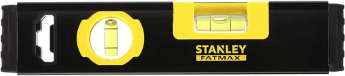 Stanley Fatmax Wasserwaage Classic Pro Torpedo FMHT42884-1, Neigungsmesser, Ergonomisch - 230 mm