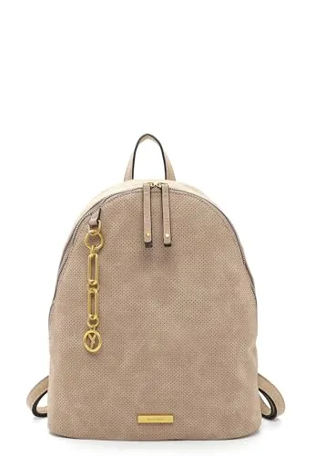 SURI FREY Rucksack Romy May - Stylischer City Backpack mit auffälliger Perforation, stufenlos verstellbaren Schulterriemen und geräumigem Hauptfach – ideal für den Alltag.