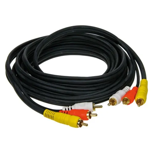 ACV A/V Kabel 3 m / 3 Stecker rot-weiß-gelb von ACV