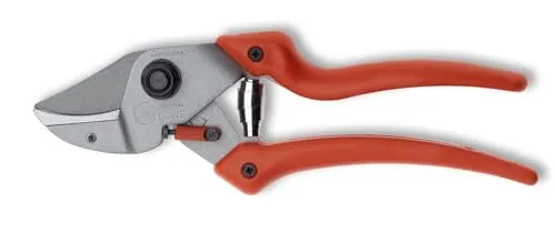 Original LÖWE 7 Gartenschere Bypass mit ergonomischer Griffform - Gartenscheren mit innovativer Kombination aus Amboss- und Bypass-Technik für müheloses Schneiden. Ergonomische Griffform und stufenlose Griffweitenverstellung für optimalen Komfort.