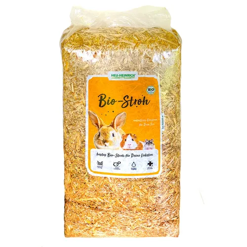 Heu Heinrich Bio Stroh 8 kg