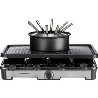 SILVERCREST Premium-Fondue-Raclettegrill-Kombination SRGF 1400 A3