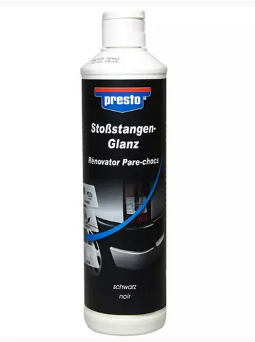 Stossstangenglanz Presto 500ml Kunststoff Plastik Pflege Kunststoffpflegemittel