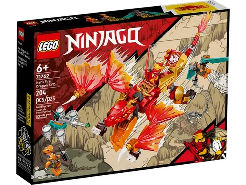 LEGO NINJAGO: Kai's Fire Dragon EVO (71762) - LEGO Set mit beeindruckendem Feuerdrachen, perfekt für NINJAGO-Fans ab 6 Jahren. Kreatives Spielvergnügen und spannende Abenteuer garantiert!