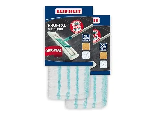 Leifheit 2er Set Wischbezug Profi XL Micro Duo von Leifheit