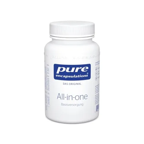 Pure Encapsulations All-in-one - Multivitaminpräparat mit Coenzym Q10 - Multivitaminpräparat & Mineralien: Rundum versorgt mit 12 Vitaminen, 8 Mineralstoffen und Coenzym Q10 für Energie und Wohlbefinden, hypoallergen und reinste Inhaltsstoffe.