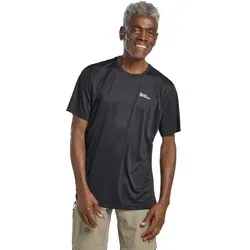 Jack Wolfskin TECH T M - Schnelltrocknendes Herren-Shirt - Herren-Shirts, leicht und äußerst atmungsaktiv mit geruchshemmender Behandlung für optimalen Tragekomfort beim Sport.