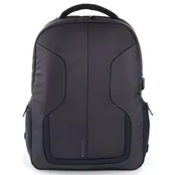 RONCATO Laptoprucksack Surface, grau - Rucksack für Laptops bis 17,3 Zoll, mit USB-Anschluss, Organizer und Fächern für A4-Unterlagen, ideal für Schule und Beruf.