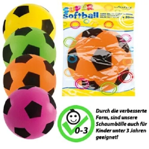 John Super Softball 50750 weich Fußball Schule Hort Kindergarten Freizeit NEU!