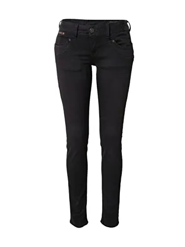 Herrlicher Damen Jeans Piper schwarz 24