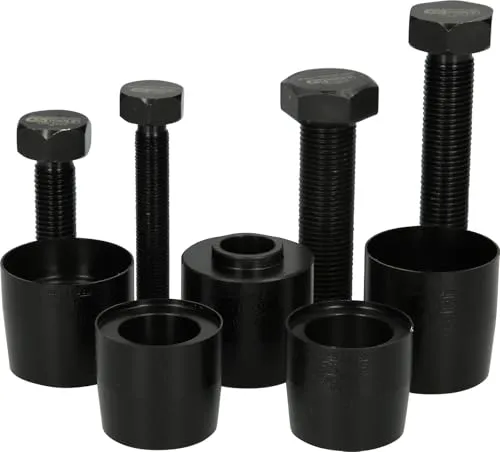 KS Tools 150.3635 Teflon Wellendichtring und Simmerring Montagewerkzeug-Satz - Nockenwellenwerkzeuge für beschädigungsfreie Montage und Demontage von Simmerringen, ideal für Motorwellen und Radialdichtringe von 23,0 bis 35,0 mm.