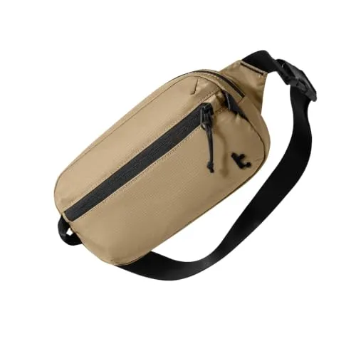 tomtoc 1,5L Sling Bag Herren Damen Mit RFID-Schutz, Leichte Umhängetasche | EDC Schultertasche, Leichte Crossbody Bauchtasche Für Reise, Pendeln, Wandern Und Alltag, Spritzwassergeschützt