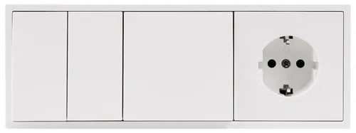 ETT1535394 Schalter & Steckdosen Set McPower Shallow 