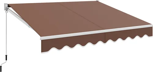 GOPLUS Gelenkarmmarkise 295x250cm
