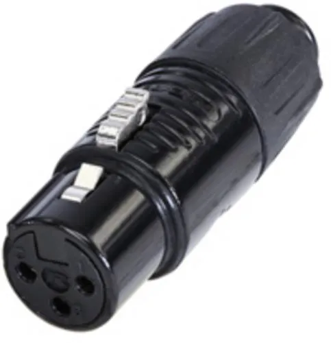 Rean AV RA3FT-B XLR-Adapter Mini-XLR-Stecker - Mini-XLR-Buchse Polzahl:3 1St.