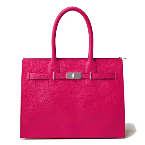 Damen Umhänge Handtasche aus Echtleder – Italy 30636 Fucsia - Elegante Handtasche aus hochwertigem Echtleder mit Umhängefunktion, ideal für den Alltag. Bietet ausreichend Platz für Ihre Essentials und vereint Stil mit Funktionalität.