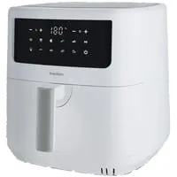 MEDION P10 XL Duo Heißluftfritteuse 6,8L - Heißluftfritteuse mit 2.150 Watt, 9 Automatikprogrammen und ölfreiem Frittieren für gesunde Familiengerichte.