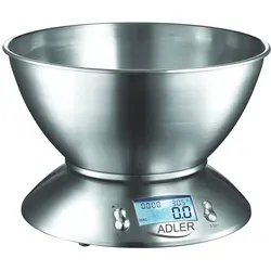 AD 3134 Küchenwaage - Küchenwaage mit 1.8 Litern Fassungsvermögen, ideal für präzises Abmessen von Zutaten beim Kochen und Backen.