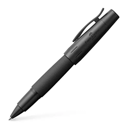 Faber-Castell 148625 - Tintenroller e-motion pure black, schwarz