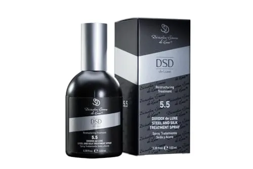 DSD de Luxe Kopfhaut-Pflegekur 5.5 Steel & Silk Treatment - Sonstige Wellnessartikel, 100 ml Spray für intensive Kopfhaut- und Haarpflege, ohne Ausspülen, ideal nach Shampoo oder Balsam.