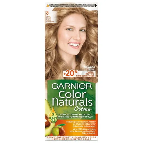 Produktbild Garnier Color Naturals Creme Haarfarbe 8 Natural Light Blond