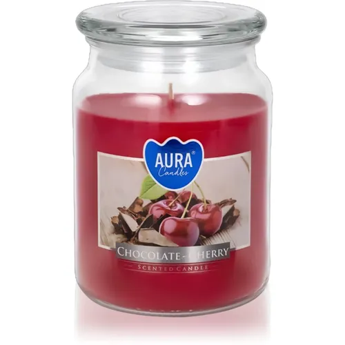 BISPOL Premium Line Chocolate - Cherry Duftkerze 500 ml