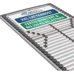 AM Qualitätsmatratzen Stabiler Lattenrost 140x220cm
