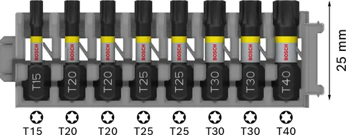 BOSCH Bit-Set Impact Control 8-teilig