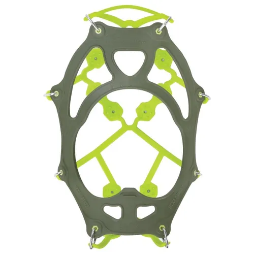 Snowline Hexa Grödel Spikes - Hellgrün - XL - Trekkingzubehör mit rutschfesten Spikes für optimale Sicherheit auf Eis und Schnee, ideal für Wanderungen im Winter.