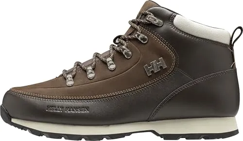 Helly Hansen Winterschuhe The Forester Premium - Herren Lederstiefel in coffeebraun, Größe 44 (10) - Helly Hansen Outdoorschuhe, unser meistverkaufter Stiefel schützt Ihre Füße im Winter mit wasserabweisendem Leder und bietet dank EVA-Zwischensohle hohen Tragekomfort.