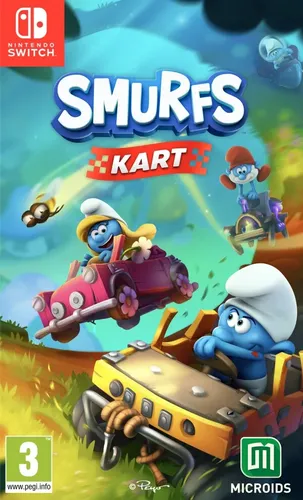 Smurfs Kart (Turbo Edition) - Nintendo Switch - Rennspiel für Nintendo Switch, mit bunten Smurfs und aufregenden Turbo-Action für die ganze Familie.