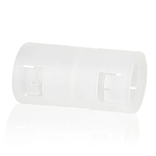 F-tronic 25 Stück Rohrmuffe RM25, transparent, Polypropylen, Klein, Nippel, M25 Leerrohre