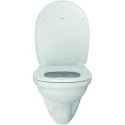 Duravit D-Code Wand-WC 355 x 560 mm - Weiß Hochglanz - Elegantes Wand-WC in Hochglanz-Optik, ideal für moderne Badezimmer und platzsparend gestaltet.
