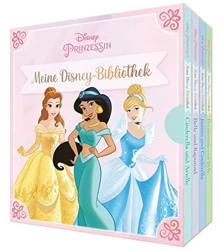 Disney-Schuber: Disney Prinzessin - Magischer Disney-Schuber mit den beliebtesten Prinzessinnen-Geschichten für unvergessliche Lesemomente. Ideal für kleine Märchenfans!