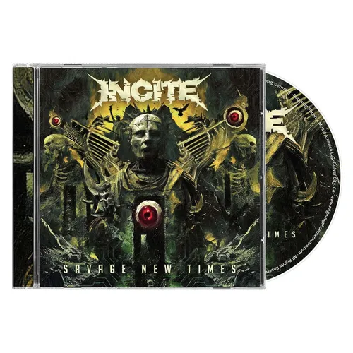 Incite Savage New Times (CD) Album - PRESALE 15.08.2025 - Metal & Hardrock CD von Incite, erscheint am 15.08.2025. Erleben Sie den kraftvollen Groove des neuen Albums 'Savage New Times'!