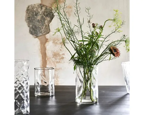 House Doctor Dekovase Vase CLEAR Glas, Ø15X25cm von House Doctor