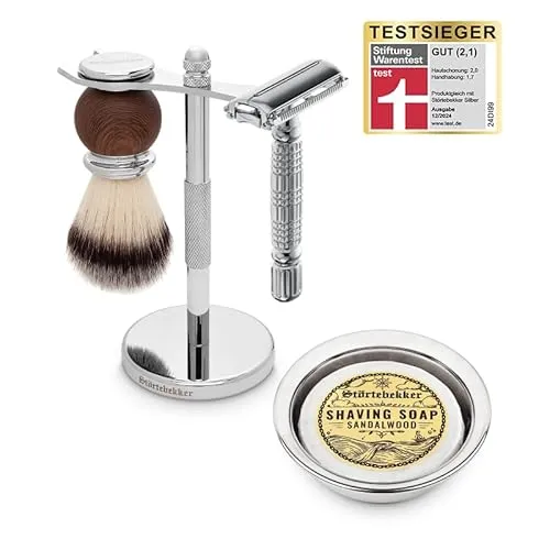 Störtebekker® Premium Rasierständer Set von Störtebekker Shaving Accessories