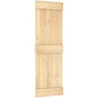 vidaXL Tür NARVIK 70 x 210 cm aus massivem Kiefernholz von vidaXL