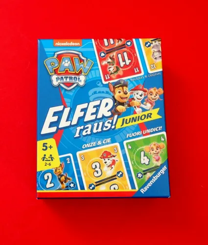 Elfer raus! Junior Paw Patrol Kartenspiel Ravensburger