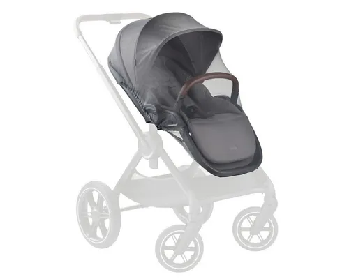 Hauck Insektenschutzplissee Grey, Insektenschutz / Moskitonetz für Kinderwagen und Buggy