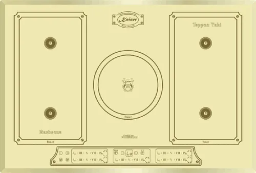 Kaiser Küchengeräte Induktions-Kochfeld KCT 7797 FI ElfEm von Kaiser Küchengeräte
