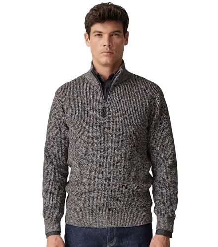 CASAMODA Troyer Uni - Wanderhosen mit hohem Baumwollanteil, normaler Passform und Stehkragen für angenehmen Tragekomfort und vielseitige Kombinationsmöglichkeiten.