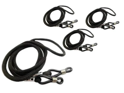 optiker-dietrich.de Brillenetui Brillenband 4er Set Schwarz