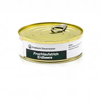 Fruchtaufstrich Erdbeere, 200 g MHD 10 Jahre