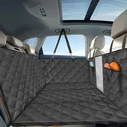 Nobleza Autoschondecke für Hunde mit Harter Unterseite, Hundesitz Auto Rückbank Verbreitert 164 x 131cm