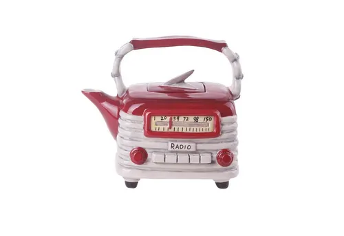 Kaffee- & Teekannen Rot von Jameson + Tailor