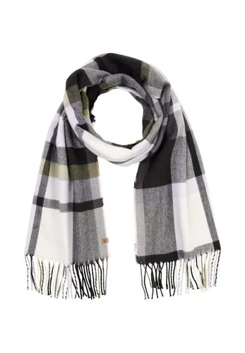 camel active Modeschal mit Fransen lila - Kariert und Casual - Stylischer karierteter Modeschal in lila mit Fransen, ideal für den Alltag. Aus 100% Polyester gefertigt, sorgt er für einen trendigen Look und angenehmen Tragekomfort.